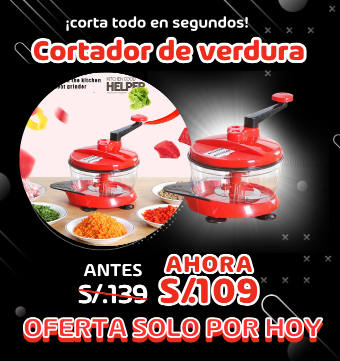 Cortador de verduras plus