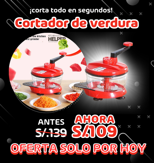 Cortador de verduras plus